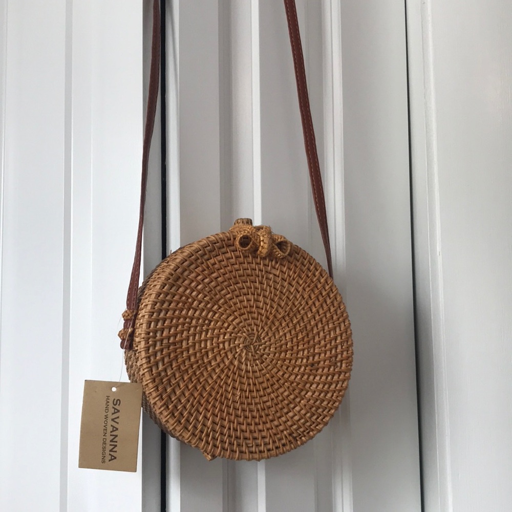 Savanna Hand Woven Designs Crossbody Purse